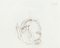 Portrait - Original Bleistift Zeichnung von S. Goldberg - Mid 20th Century Mid 20th Century 2