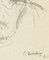 Disegno Gloom - Original Pencil di S. Goldberg - 1940 1940, Immagine 2