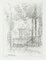 Cottage - Original Pencil Drawing by S. Goldberg - Mid 20th Century Mid 20th Century 1
