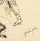 Donne - Inchiostro China originale e acquerello di JL Rey Vila - anni '50, Immagine 2