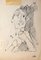 Figure - Original Ink Drawing - Mid 1900 Mid 1900 1