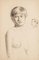 Retrato de una mujer desnuda - Principios de 1900 - René François Xavier Prinet - Dibujo de principios del siglo XX, Imagen 1
