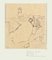 Couple - Original Pen Drawing by F. Lunel - Early 20th Century Early 20th Century 1