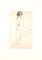 Donna Nuda - Disegno originale a china, Cina, metà XX secolo, Immagine 2