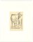 Ex Libris Good Luck - Original Radierung von M. Fingesten - 1930er Jahre 2