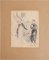 Composizione - Inchiostro China originale e pastello su carta - Inizi del XX secolo, Immagine 2