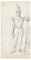 Soldier - Original Pencil Drawing by an Unknown French Artist - 19th Century 19th Century 1