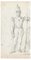 Soldier - Original Pencil Drawing by an Unknown French Artist - 19th Century 19th Century, Image 1