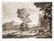 Liber Veritatis - Gravure Originale B / W d'après Claude Lorrain - 1815 1815 1