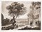 Liber Veritatis - Original B/W Etching after Claude Lorrain - 1815 1815 1