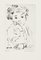 Little Girl - Original Etching by L.-P. Moretti - 1950s 1950s, Image 1