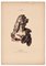 Incisione xilografia originale di J. Beltrand After A. Rodin - inizio XX secolo inizi XX secolo, Immagine 1