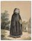 Retrato de mujer joven - Dibujo a tinta, lápiz y pastel de French Artist 1800 19th Century, Imagen 1