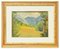 Blue Mountains - Original Watercolor on Panel de Marius Carion - 1931 1931, Imagen 1