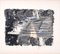 Forme Abstraite - Original Tempera on Paper par D. Bonvallet Philippon 20th Century 1