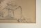 Zwei Männer um einen Tisch - 1940er - Paul-Franz Namur - Drawing - Modern 2