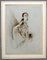 Aguafuerte Femme au Chale - Original de Edgar Chahine 1900-1910 ca, Imagen 1