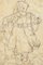 Figure - Pencil Drawing by Gabriele Galantara - Early 20th Century Early 20th Century 2