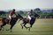 Polo in Italy Oversize C Print Framed in White by Slim Aarons, Image 1