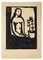 Serena - Original Woodcut Print by Arturo Martini - 20th Century 20th century 1