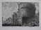 View of Mausoleo of Cecilia Metella - Original Etching by G. B. Piranesi - 1773 1773 1