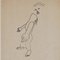 Divinity - III - Original China Ink Drawing by Jean Cocteau - 1925 ca. 1925 ca., Image 2