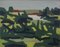 Landscape. Villa Borghese (Rome, Italy) - Oil on Canvas 1960 ca. 1960s, Image 2