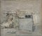 Grey Landscape - 1950s - Piero Sadun - Painting - Contemporary, Image 1