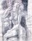 Weibliche Figur - Original China Tinte von Marcel Gromaire - 1962 1962 2