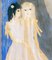 Modelle - Original Aquarell und Tusche Zeichnung von Marie Laurencin - um 1920 Ca. 1920 3