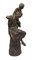 Sátiro con joven fauno en los hombros - Escultura de bronce de Aurelio Mistruzzi 1930, Imagen 5