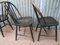 Vintage Wooden Bowback Dining Chairs, Set of 4, Image 12