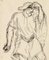 Male Figure - China Ink Drawing by A.-F. Cals - Late 19th Century Late 19th Century, Image 2