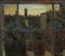 View of Via Margutta - Original Oil on Canvas by N. da Cosenza - 1954 1954 1
