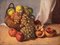 Still Life - Original óleo sobre lienzo de F. Girosi - 1927 1927, Imagen 1