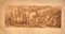 Gravure à l'Eau-Forte par E. Rosotte d'après Poussin - 19ème Siècle 19ème Siècle 1