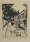 Lithographie The Walk - Original par M. Utrillo - 1927 1927 1