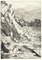 Landslide - Original Etching and Aquatint by Max Klinger - 1881 1881, Image 1
