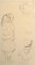 Caricatures - Original Pencil Drawing by Horace Vernet - Mid 1800 Mid 1800 2