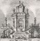 Nobil'Edifizio a diporto in Luogo di Delizia - Gravure à l'eau-Forte par Giuseppe Vasi - 1776 1776 2