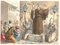 Escenario de géneros / Rome 1800 - Litografías y acuarelas - Mid-Century Mid-Century de 1800, Imagen 6