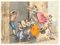 Genre Scenes / Rome 1800 - Lithographs and Watercolors - Mid 19th Century Mid 1800 1