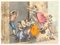 Scene di genere / Roma 1800 - Litografie e acquerelli - Mid-Century, metà XIX secolo, Immagine 1