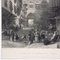 Incisione originale di Gate of the Metwályys - Cairo - Incisione originale di E. Challis - metà XIX secolo, Immagine 2