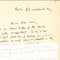 Letra firmada original de André Masson - años 40 - Surrealism 1949, Imagen 2