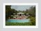 Poolside Drinks Oversize C Print Framed in White by Slim Aarons, Image 2