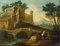 Fluvial Landscape with Bystanders - Italian School of Venice - 18th century 18th century 1