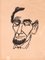 Portrait of Lincoln - Hand signed and Dedicated Druck von Ben Shahn - 1955 1955 1