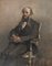 Portrait of Seated Man - Huile sur Toile par A. Pascutti - 1870s 1870s 1