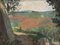 Landscape - Oil on Cardboard by A. Hollaender - Late 19th Century Late 19th Century 1